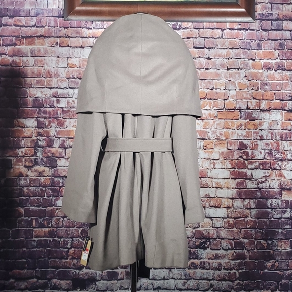 Halogen Wool Blend Wrap Coat NWT - Picture 10 of 14